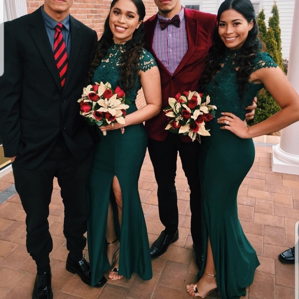 Formal green dress size M